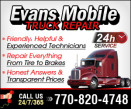 Evans Mobile Truck Repair logo