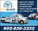 CT TRUCK AND TRAILER SHOP & HEAVY DUTY TOWING logo