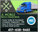 JL Mobile Truck & Trailer Repair logo