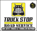 TRUCK STOP ROAD SERVICE logo
